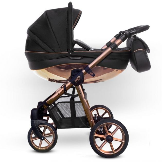 Mommy GLOSSY kombivogn - ROSE GOLD