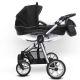 Mommy GLOSSY kombivogn - SILVER