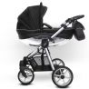 Mommy GLOSSY kombivogn - SILVER