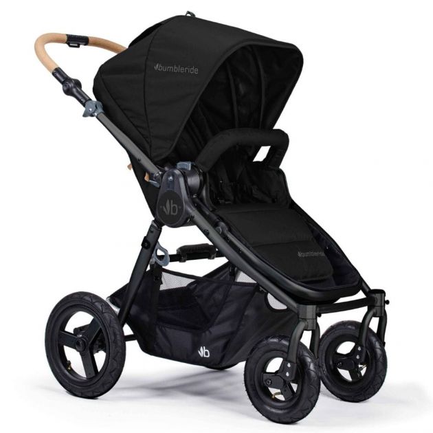 Bumbleride Era, Matte Black - terrængående city-vogn