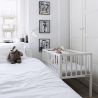 Woodies BEDSIDE CRIB tremmeseng - white