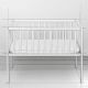 Woodies BEDSIDE CRIB tremmeseng - white