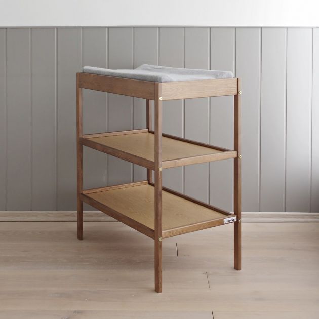 Puslebord/Reol med 2 hylder WOODIES - vintage