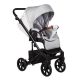 MOSCA 3 i 1 barnevogn - lysegrå