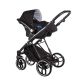 LA ROSA 3 i 1 barnevogn - sort
