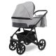 OLLIO 3 i 1 kombivogn - lysegrå
