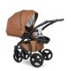 SIRION KOMBIVOGN I ØKOLÆDER - VINTAGE BRUN