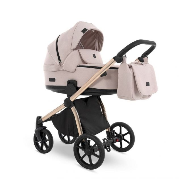 PREVIO 2 i 1 barnevogn - LYSERØD