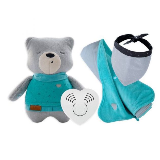 Lily bamse, babytæppe og tørklæde i sæt