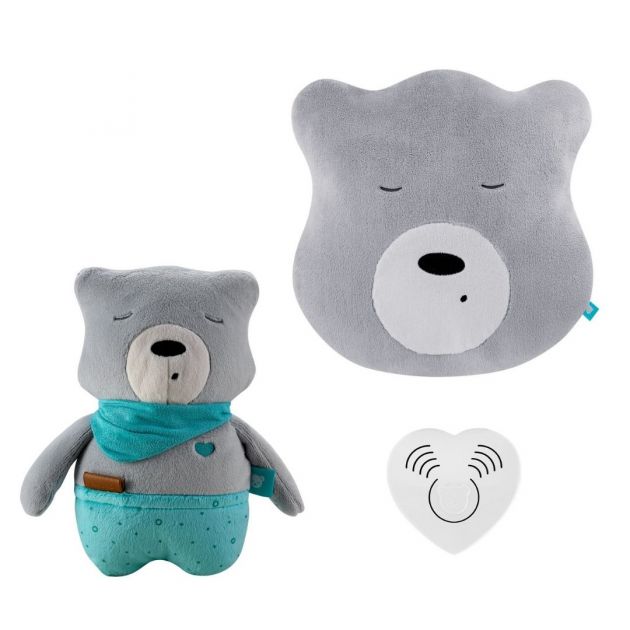 Lucas bamse og pude i sæt