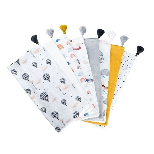 Bambus svøb - regnbue