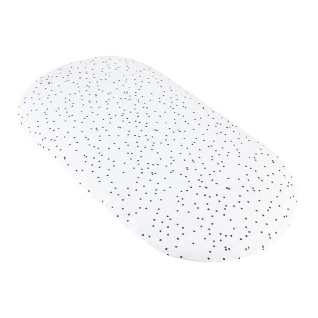 Lagen til barnevogn - sorte prikker