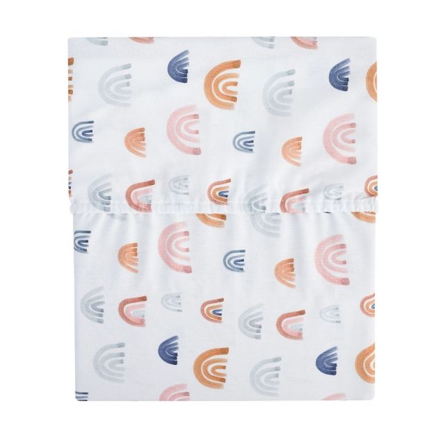 Lagen til tremmeseng - regnbue