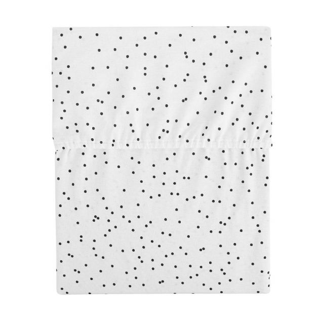 Lagen til tremmeseng - sorte prikker