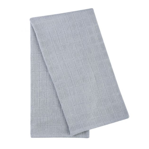 Bambus stofble - grå 46/46 cm