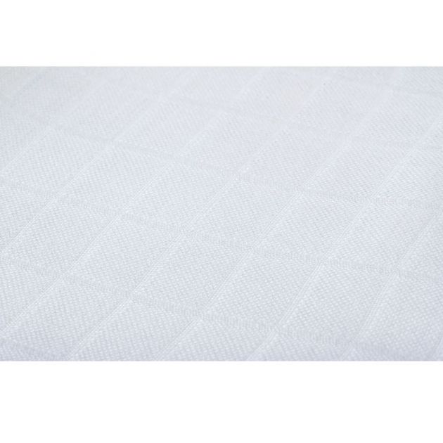 Bambus stofble - hvid 75/75 cm