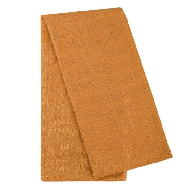 Bambus stofble - kobberfarve 46/46 cm