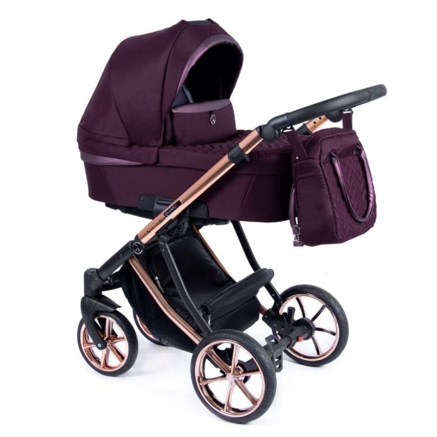 3 i 1 barnevogn DANTE - plum