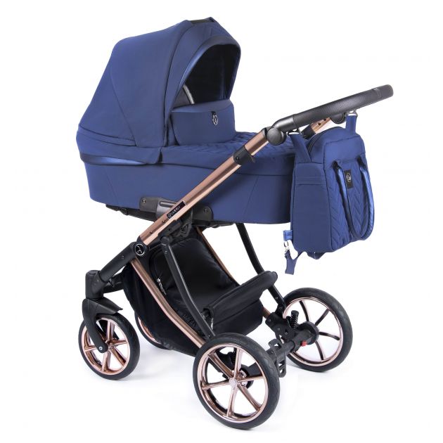 3 i 1 barnevogn DANTE - blå